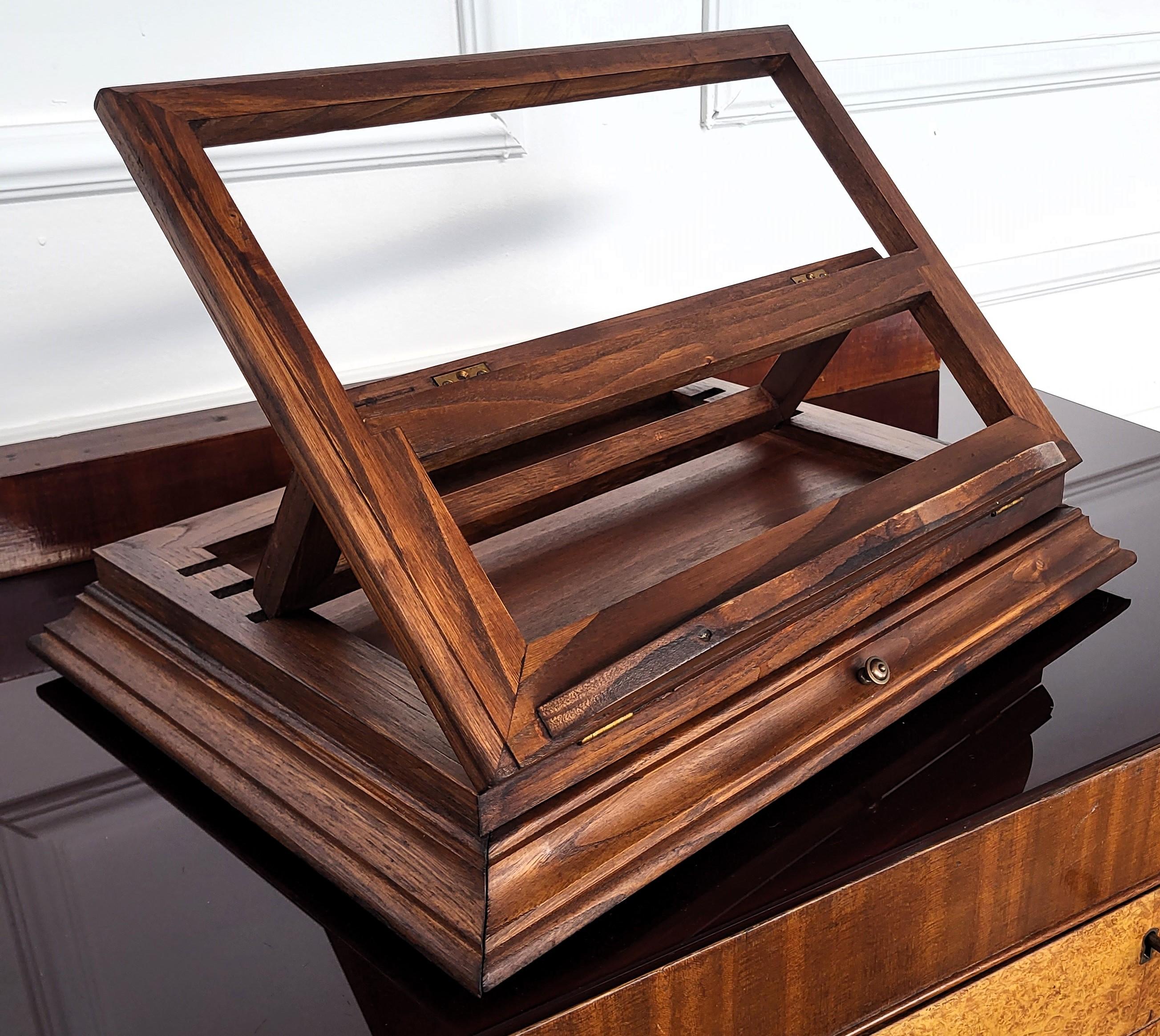 Italian Carved Decorated Adjustable Book Stand Rest 2