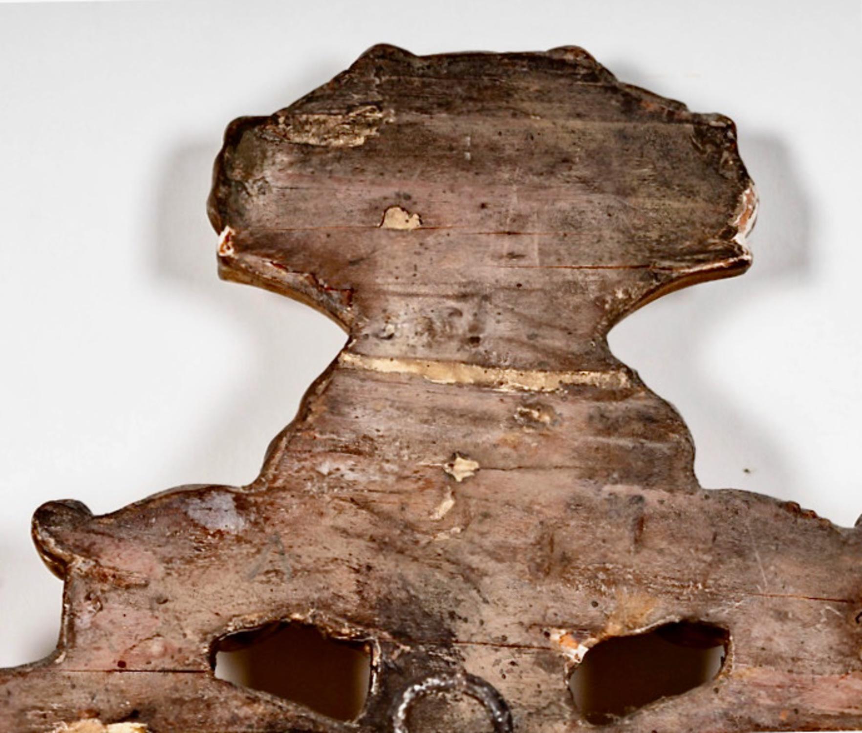 Specchio a cartiglio in legno dorato intagliato, 1770-1790 ca. in vendita 8