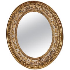 Italian Carved Giltwood Mirror