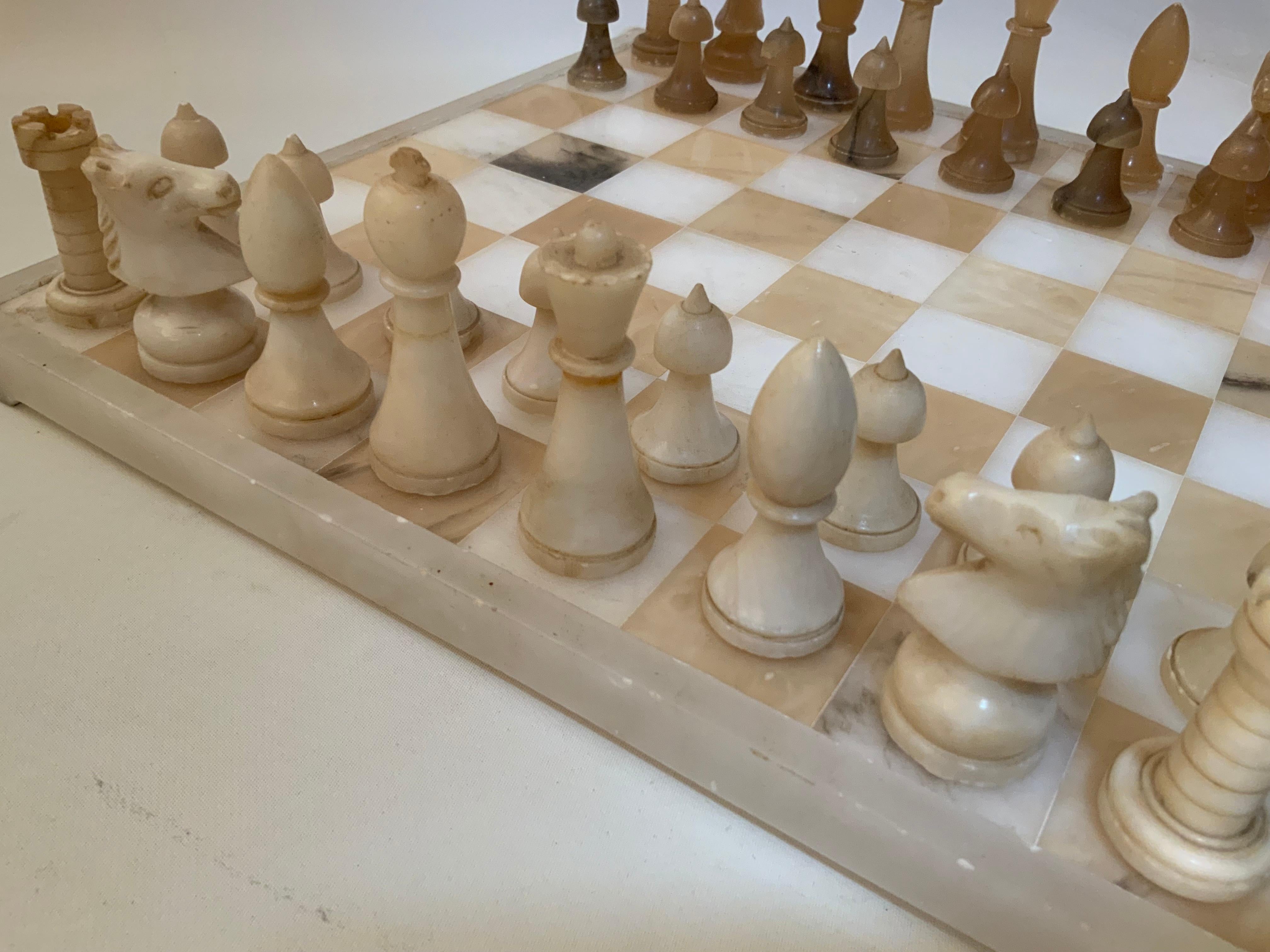 italian marble chess board