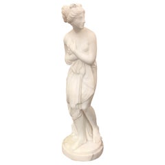 Italian Carved Marble Neoclassical Sculpture