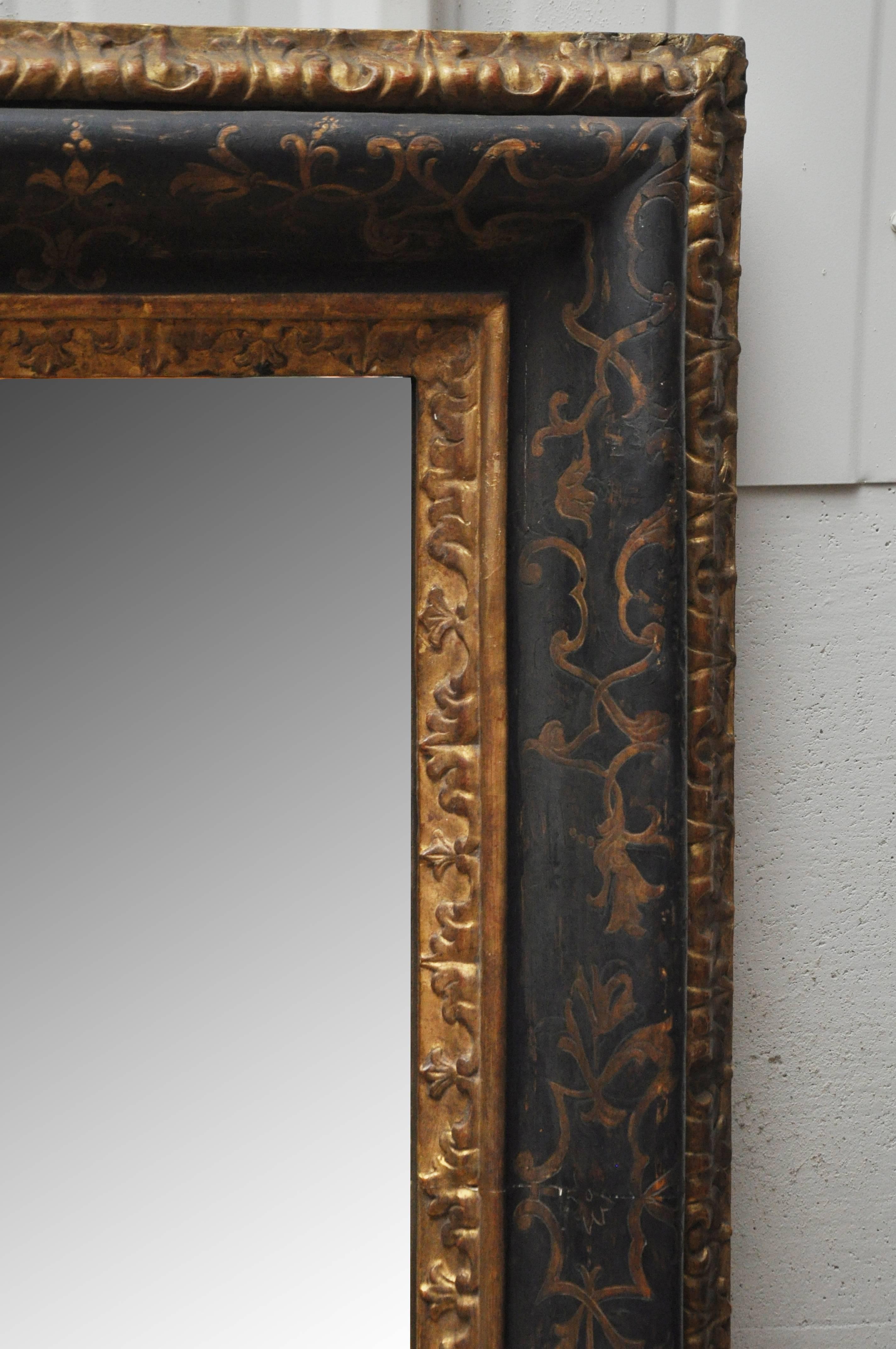 Other Italian Carved Mirror For Sale