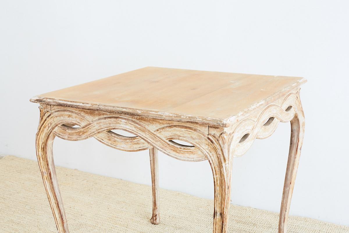 Wood Italian Carved Occasional Table or Centre Table