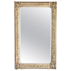 Italian Carved Painted Mirror C. 1940’s