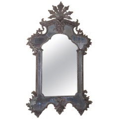 Italian Carved Rococo Mirror
