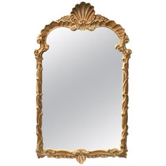 Vintage Italian Carved Shell Mirror