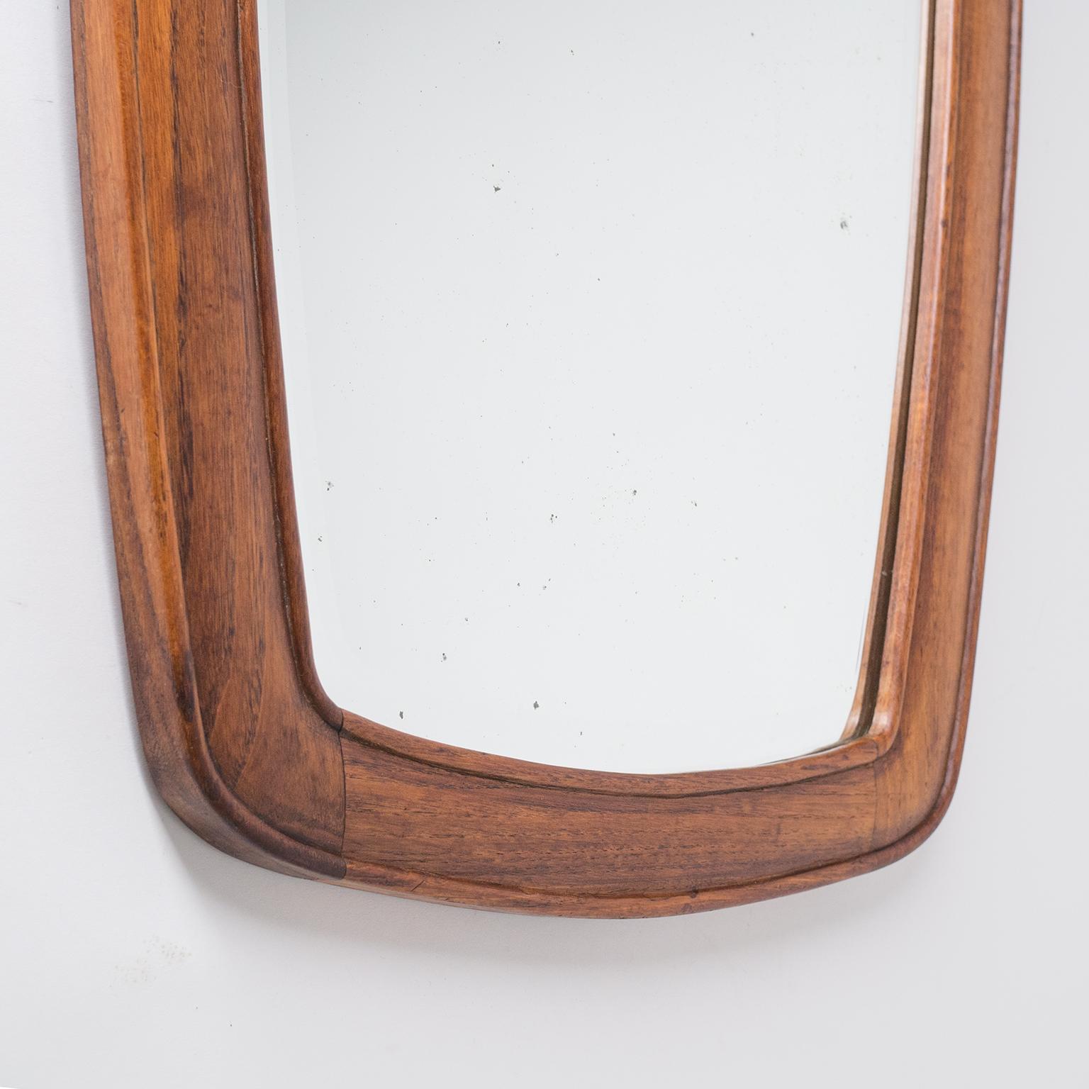 Italian Carved Wood Mirror, 1930s 4
