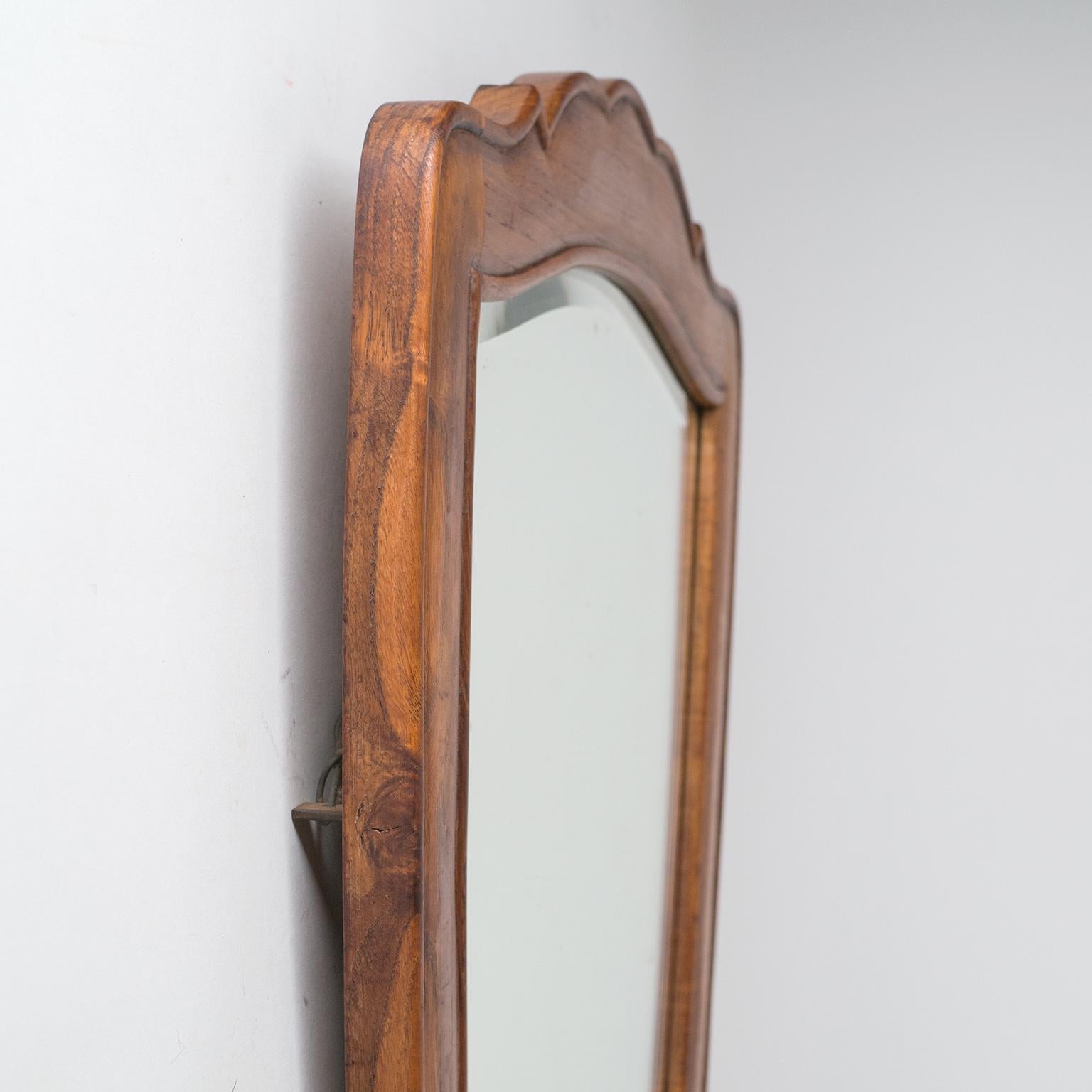 Italian Carved Wood Mirror, 1930s 5