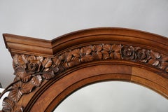 Italian Carved Wood Mirror