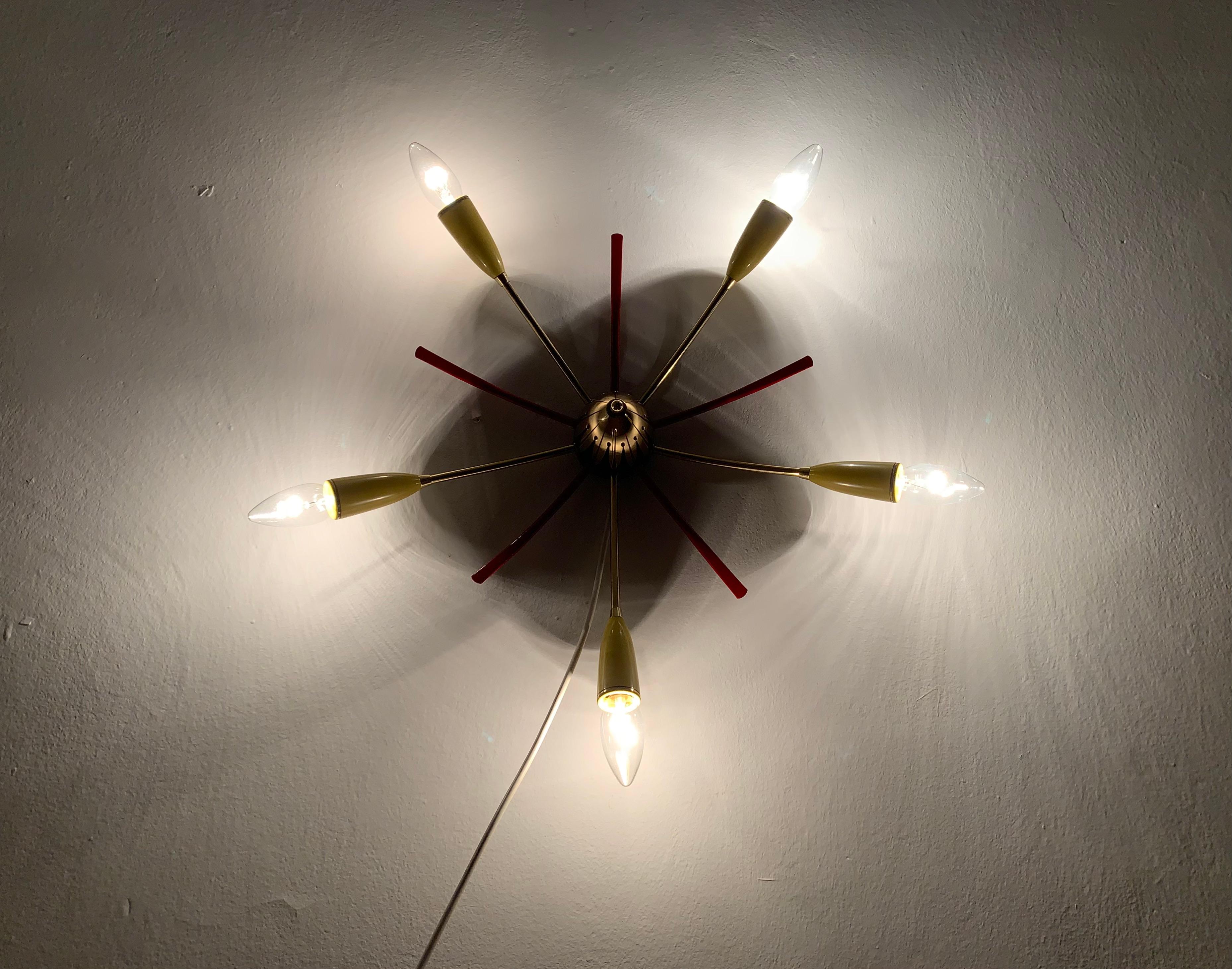Italian Ceiling Lamp For Sale 2