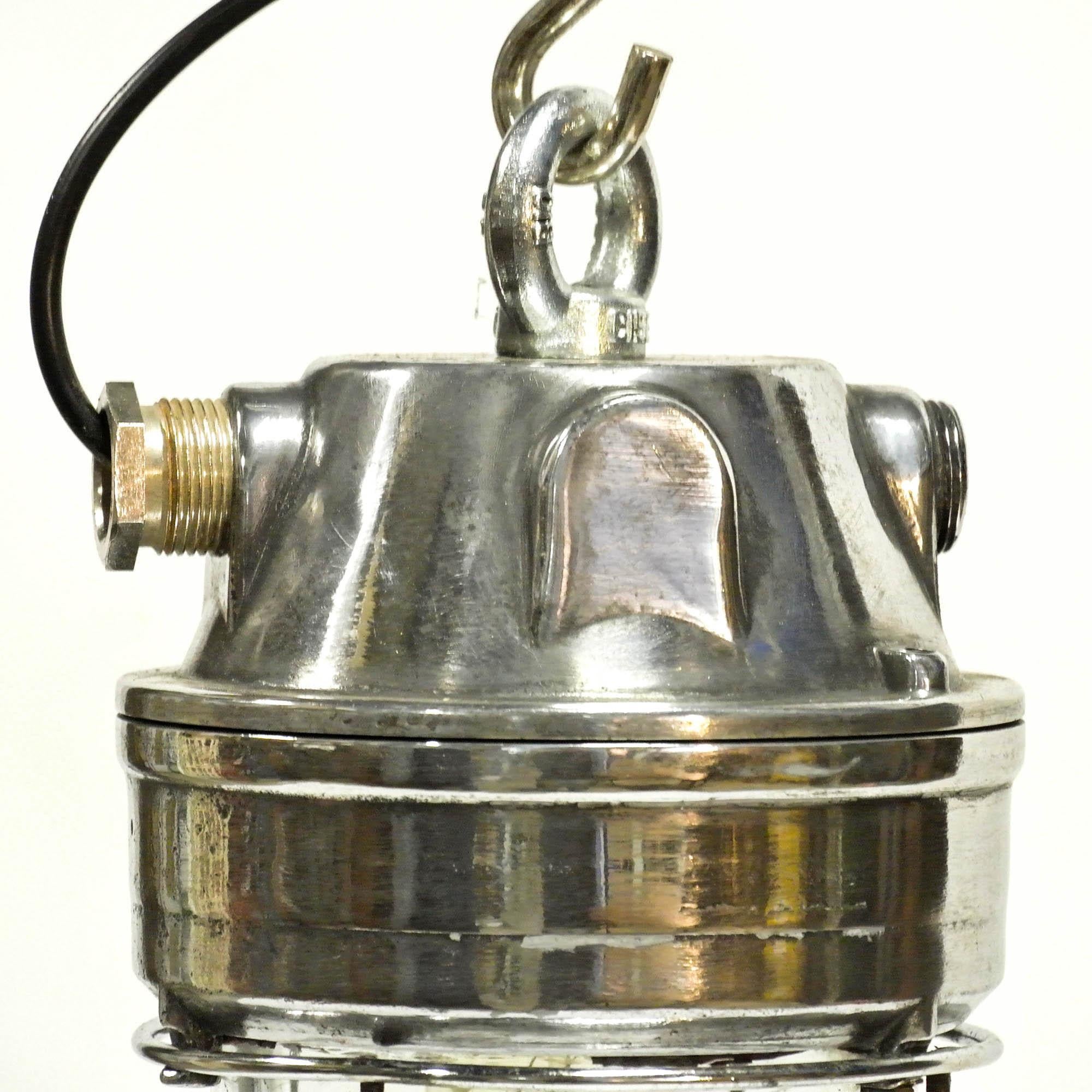 Mid-20th Century Italian Ceiling Lamp from Chemical Industry, Italy, circa 1960-1696