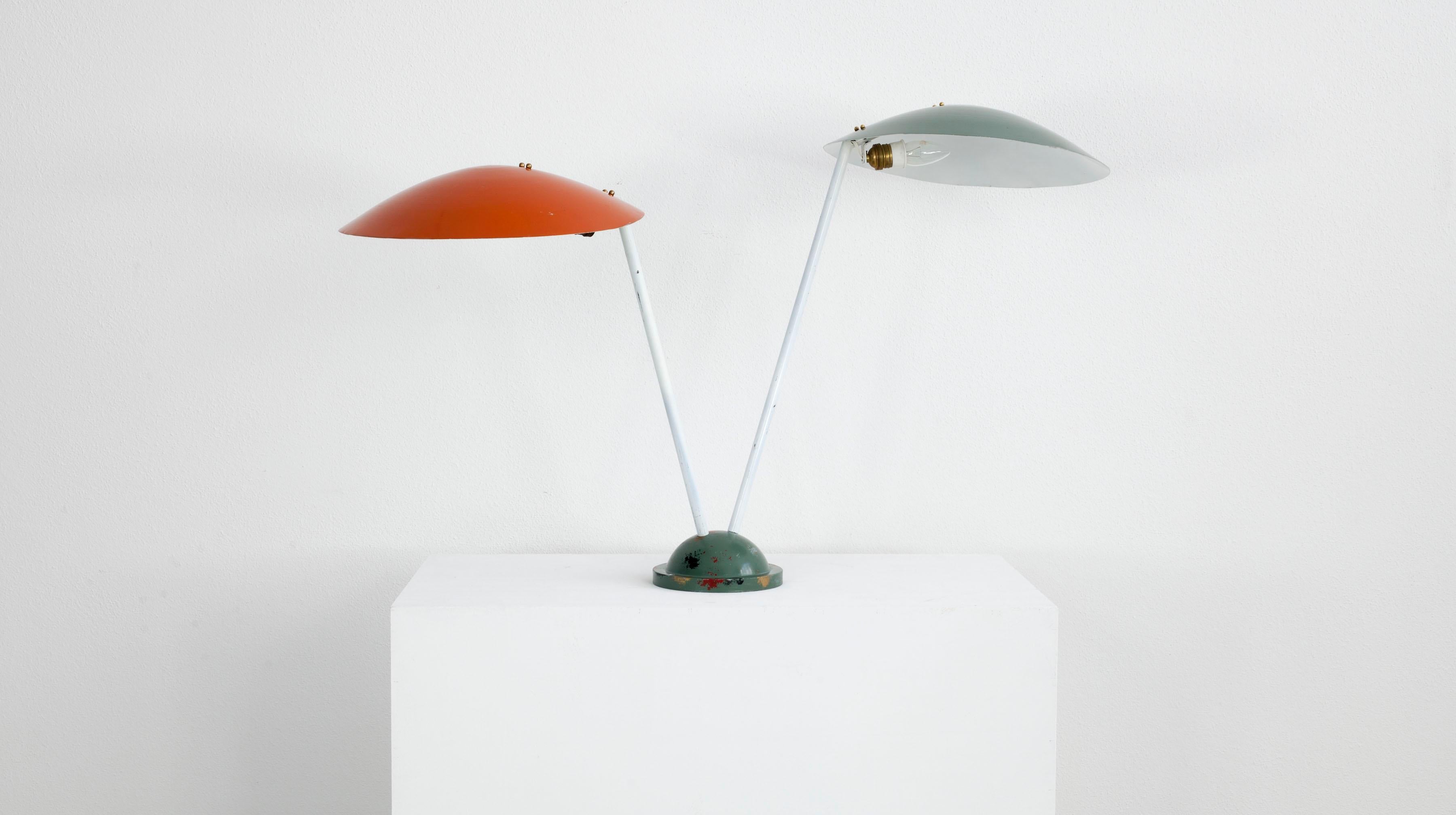 Mid-Century Modern  Italian ceiling lamp from the 1950s. For Sale