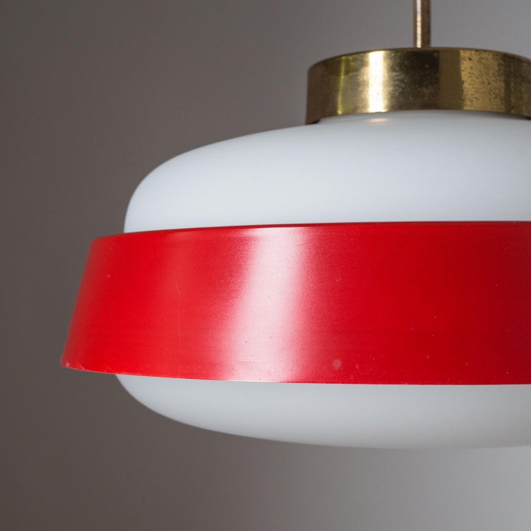 Italian Ceiling Light, circa 1960 In Good Condition For Sale In Vienna, AT