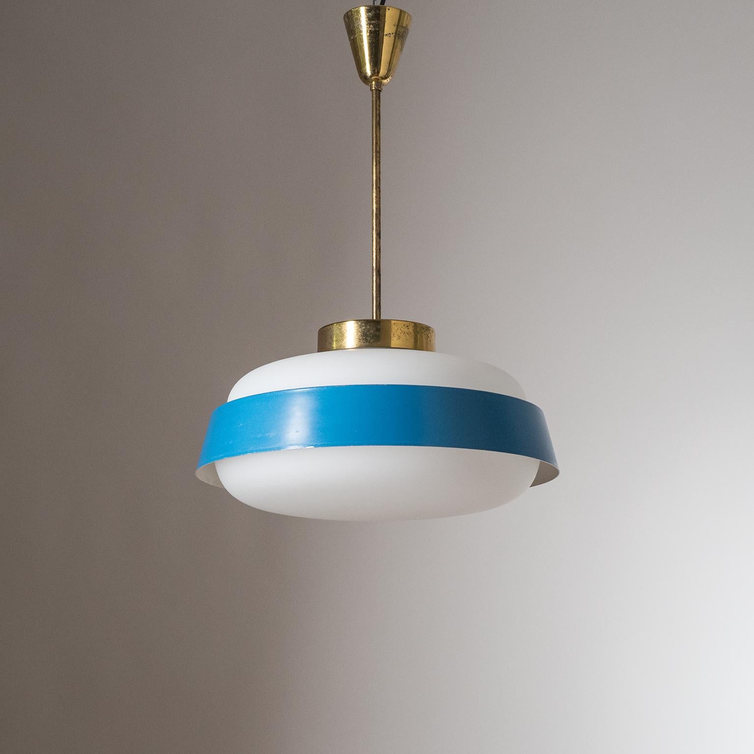 Mid-20th Century Italian Ceiling Light, circa 1960 For Sale