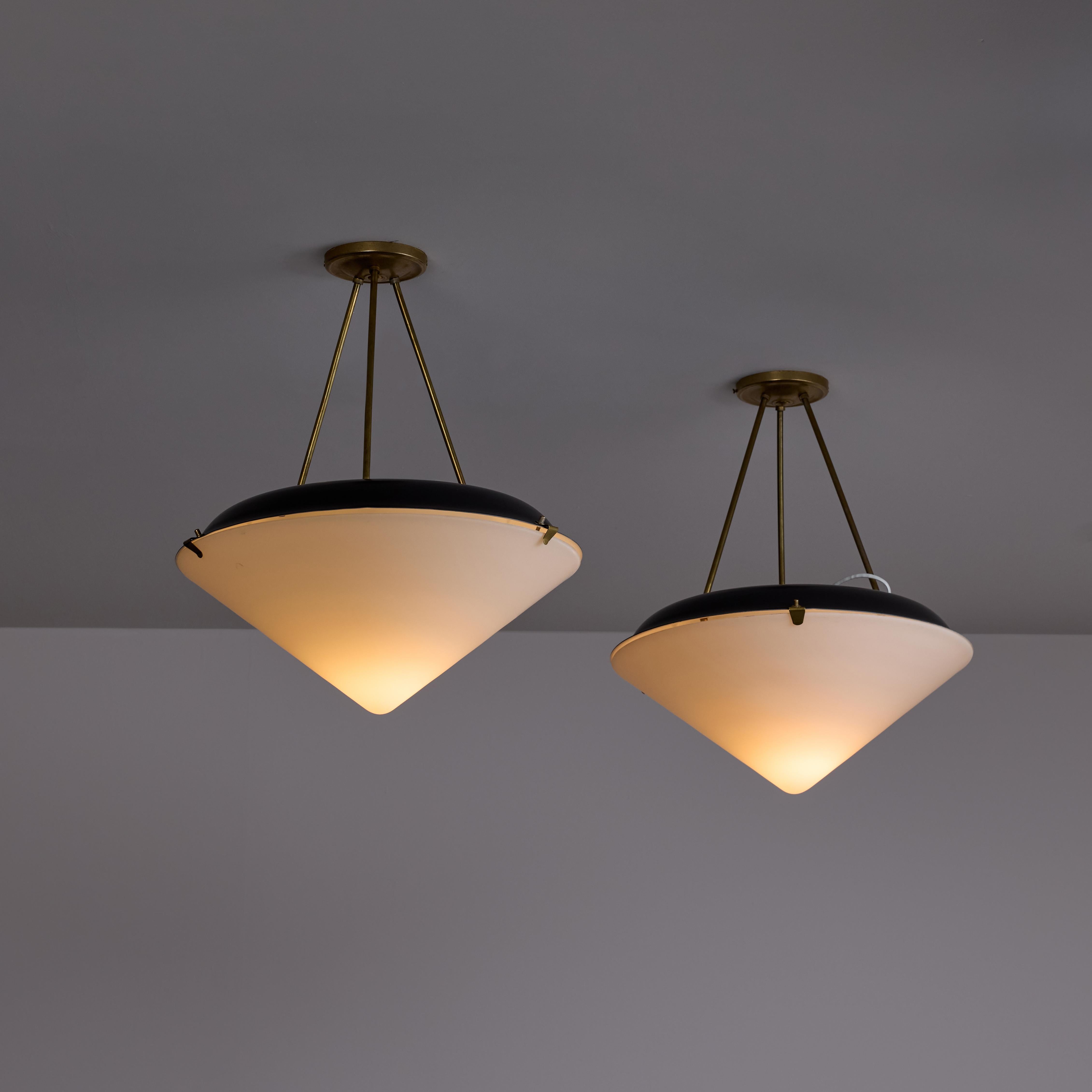 Mid-Century Modern Italian Ceiling Lights by Stilux For Sale
