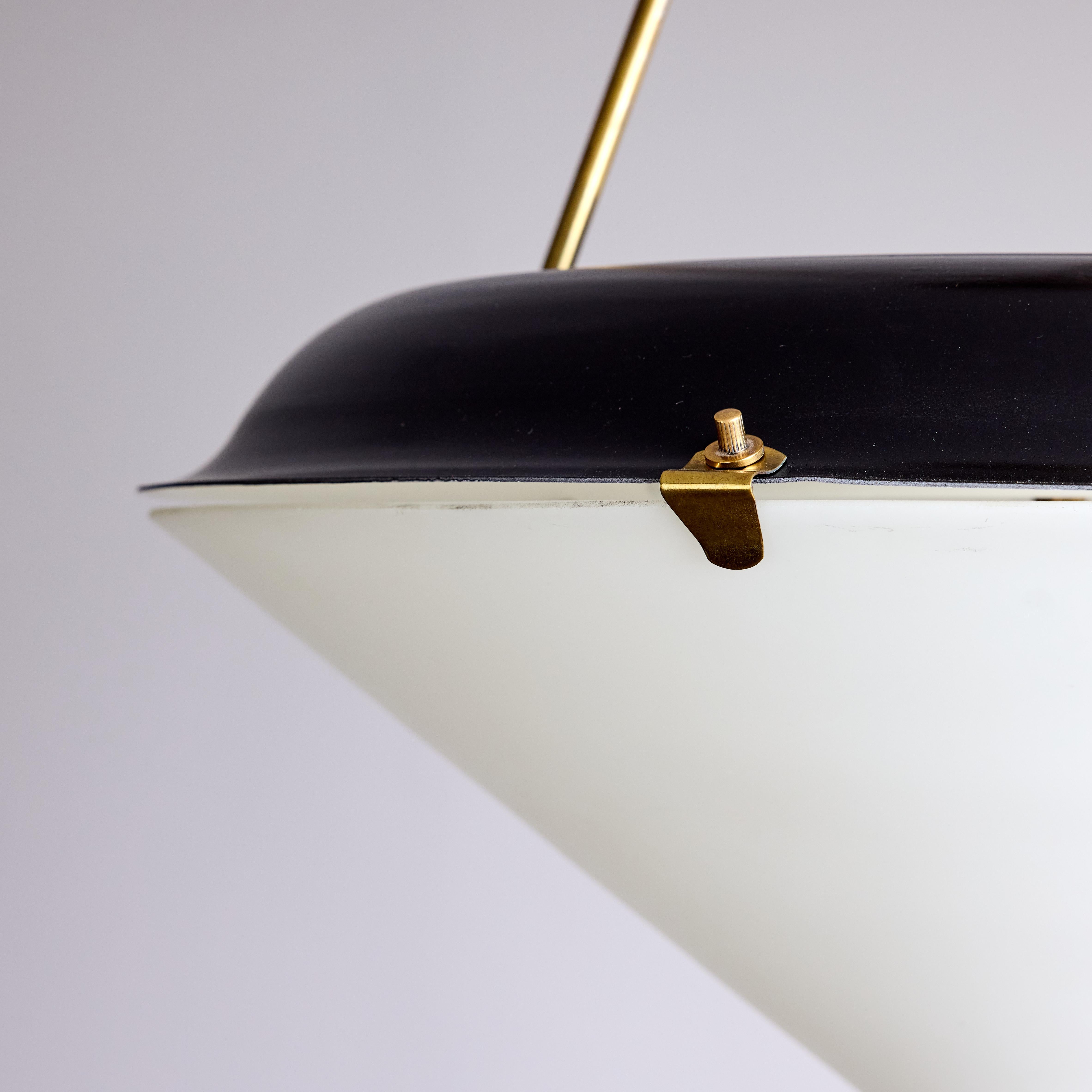 Metal Italian Ceiling Lights by Stilux For Sale