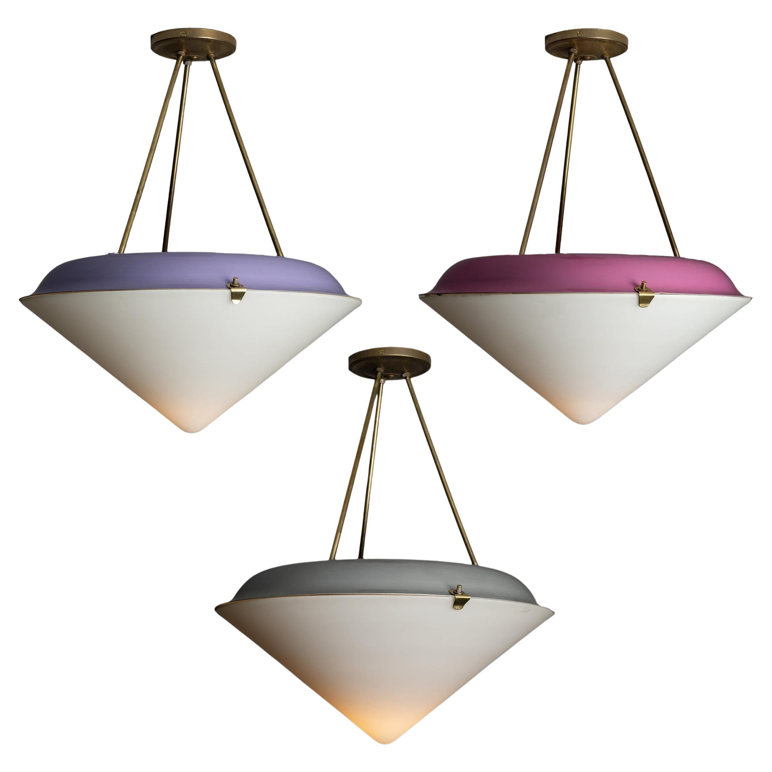 Italian Ceiling Lights by Stilux