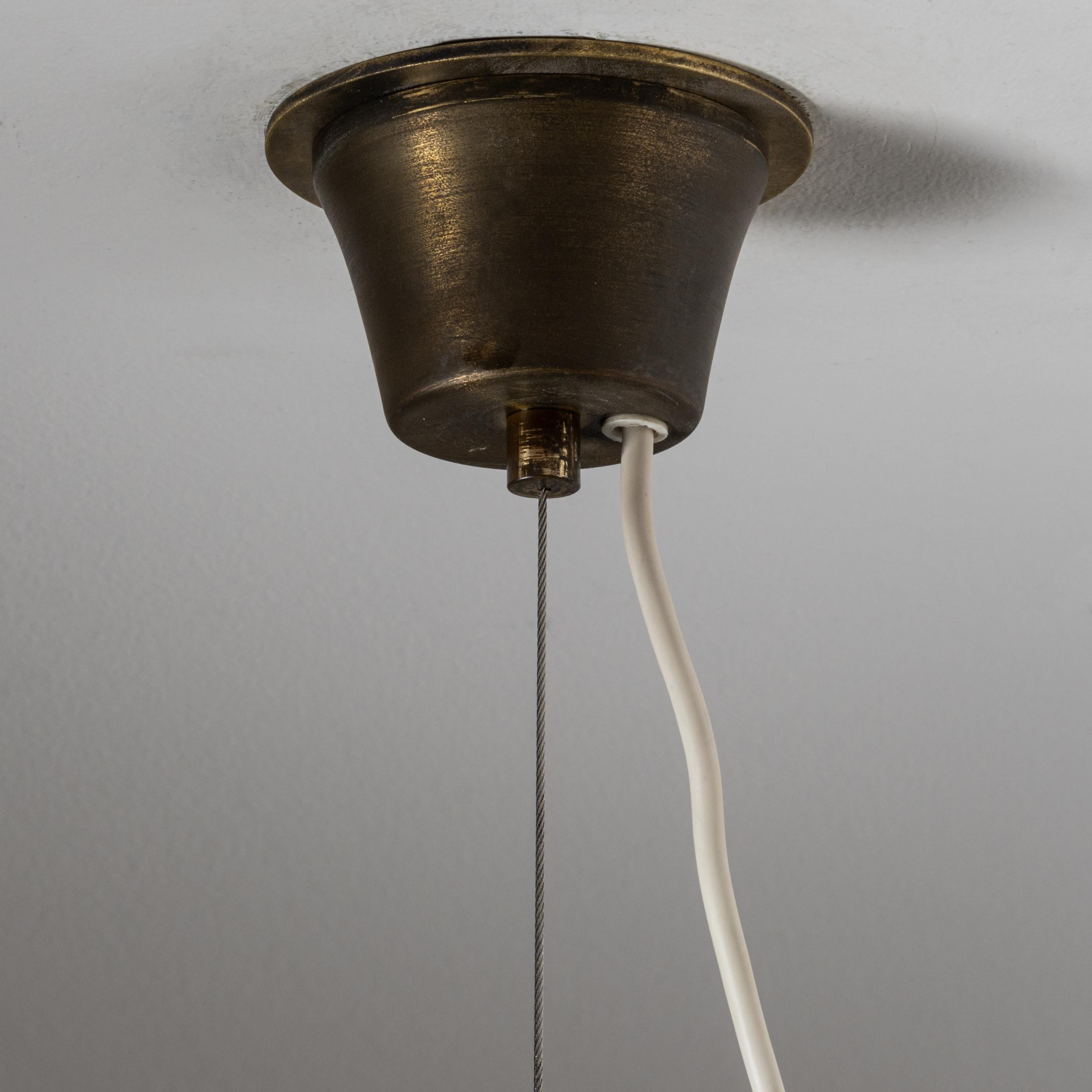 Brass Italian Ceiling Light