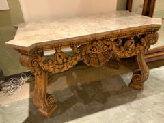 Mesa de centro italiana de gusto rococó