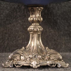 Italian Centerpiece in Painted Ceramic, 20th Century