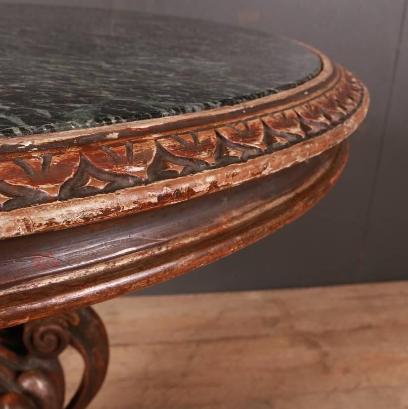 19th Century Italian Centre Table For Sale