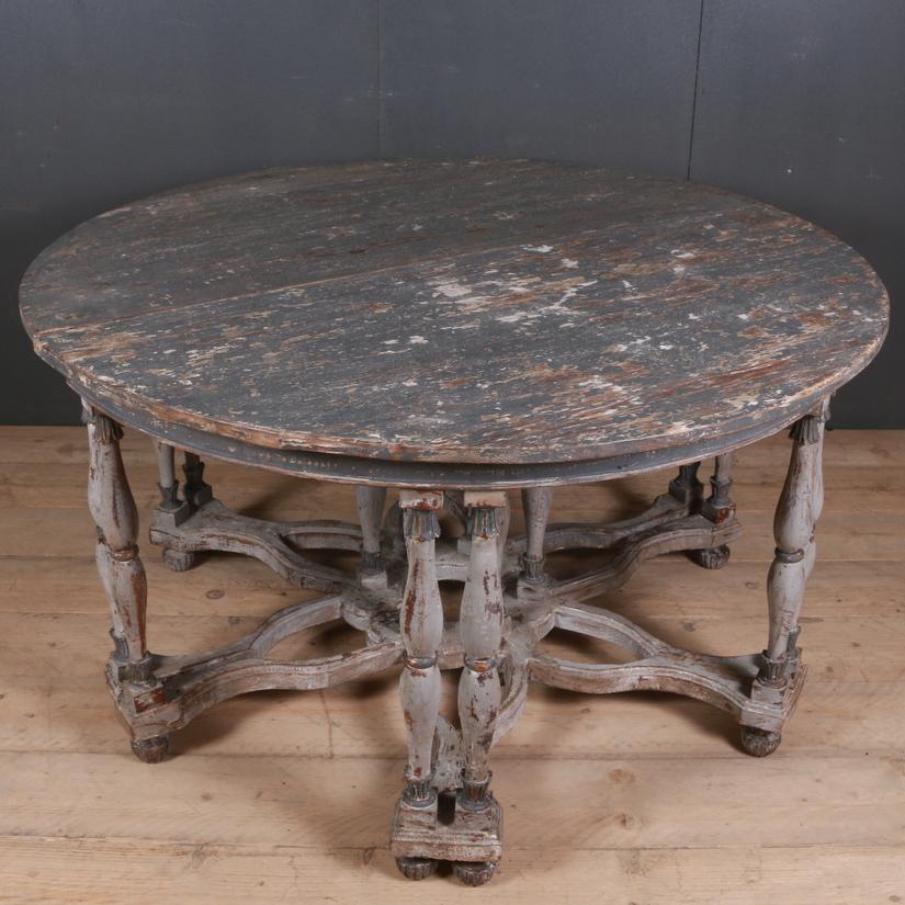 Pine Italian Centre Table or Demilune Tables