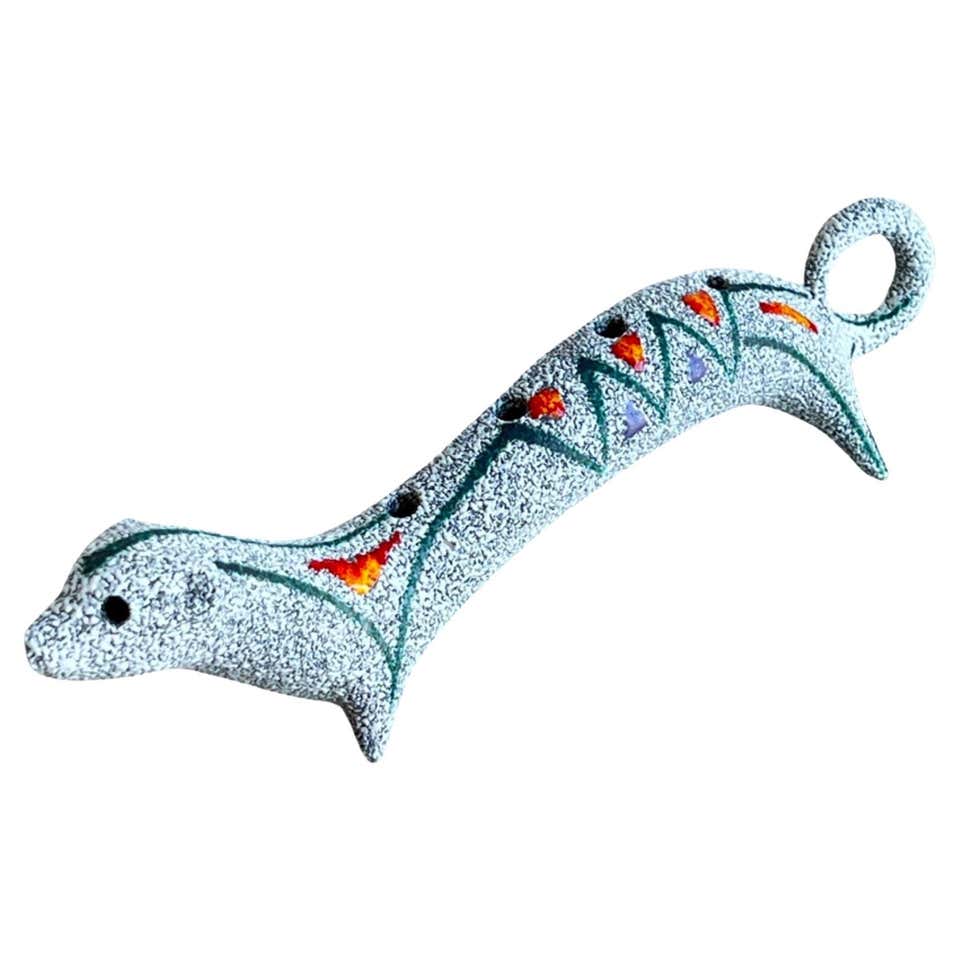 Italian Peasant Village Shell Ceramic For Sale at 1stDibs