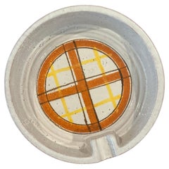 Italian Ceramic Ashtray in the Style of Bitossi