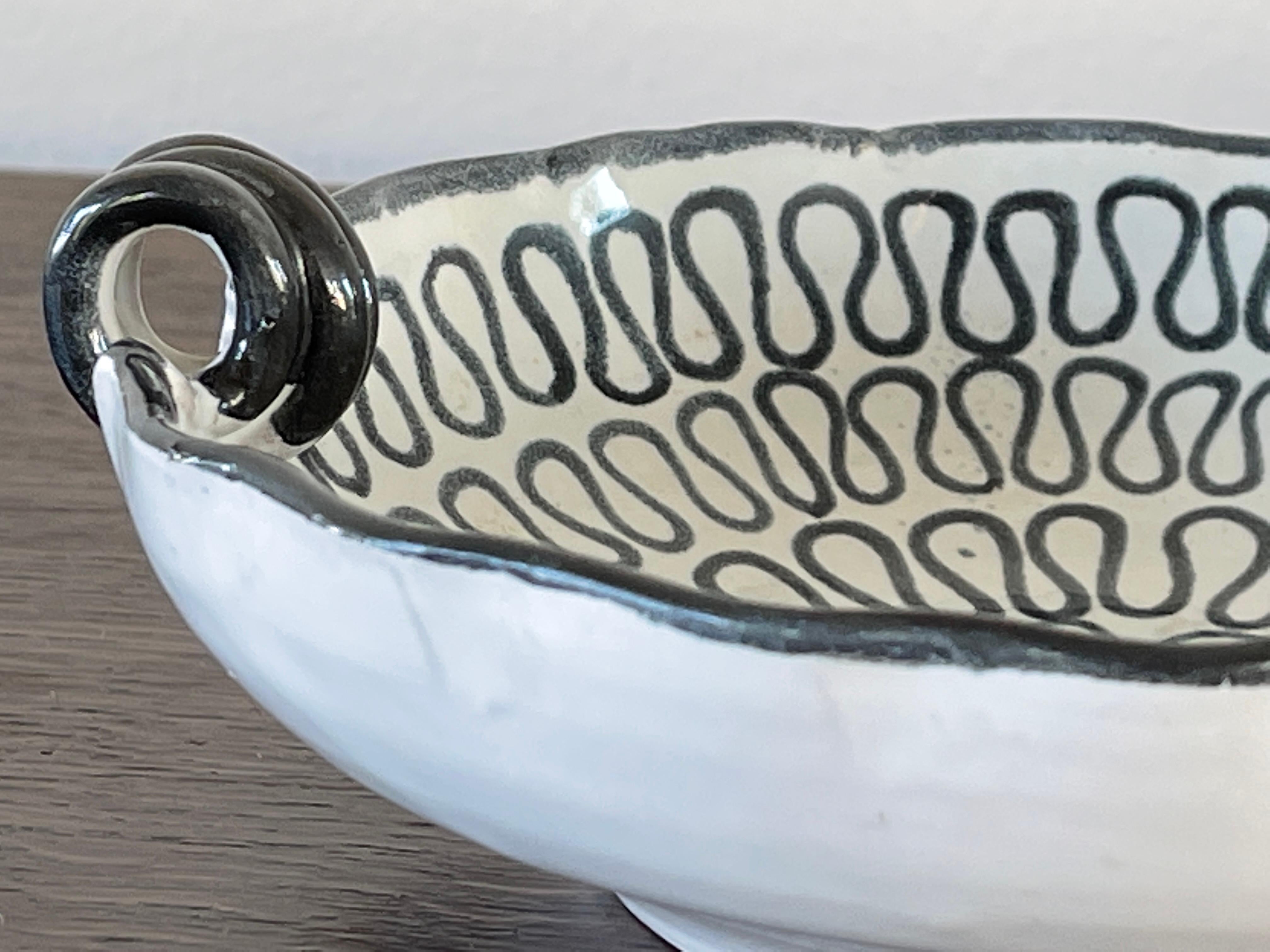 Italian Ceramic Bowl For Sale 2
