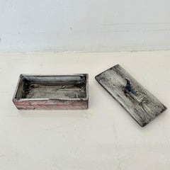 Scatola in ceramica italiana di Raymor con coperchio a forma di cavallo