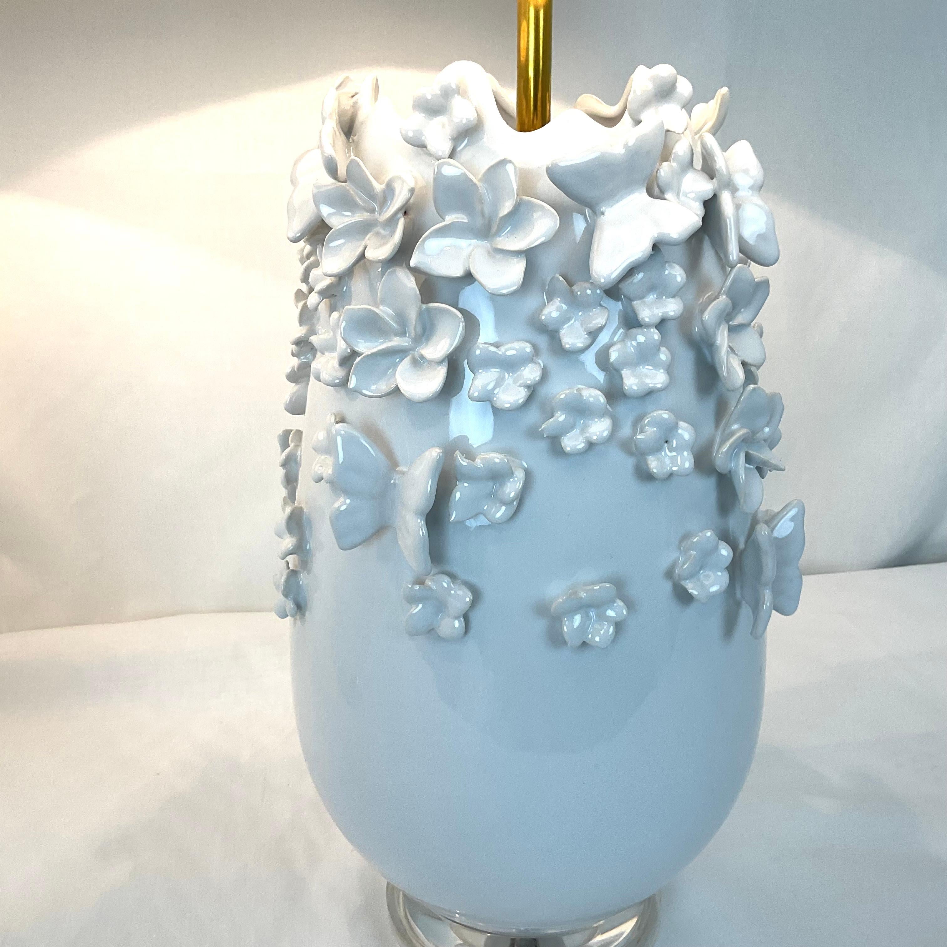 Moderno Lampade a farfalla in ceramica italiana in vendita