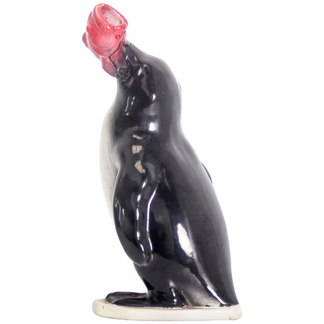 Céramique italienne mi-siècle Pinguin par Cima, 1950