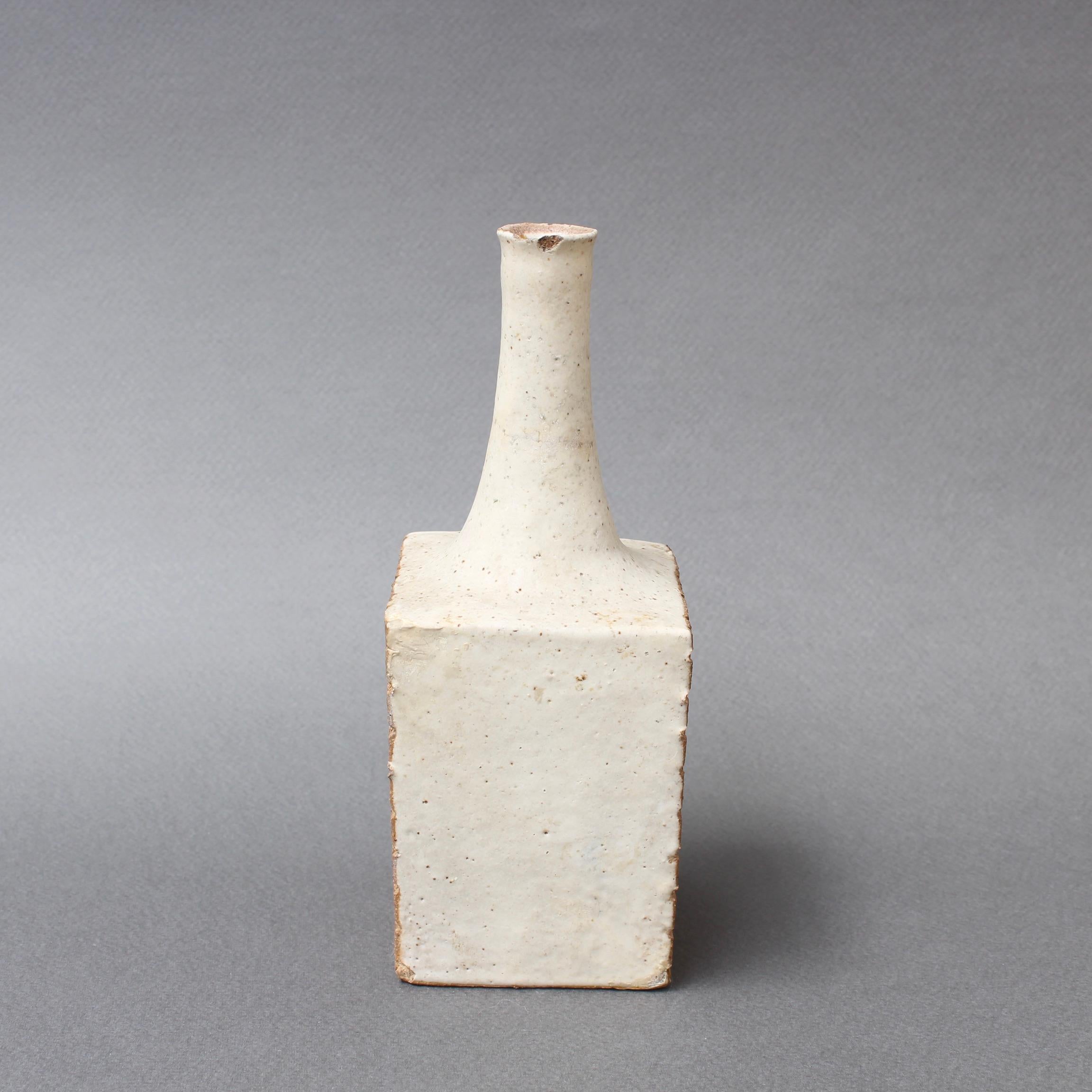 Italian Ceramic Decorative Bottle by Bruno Gambone 'circa 1980s', Small In Fair Condition In London, GB