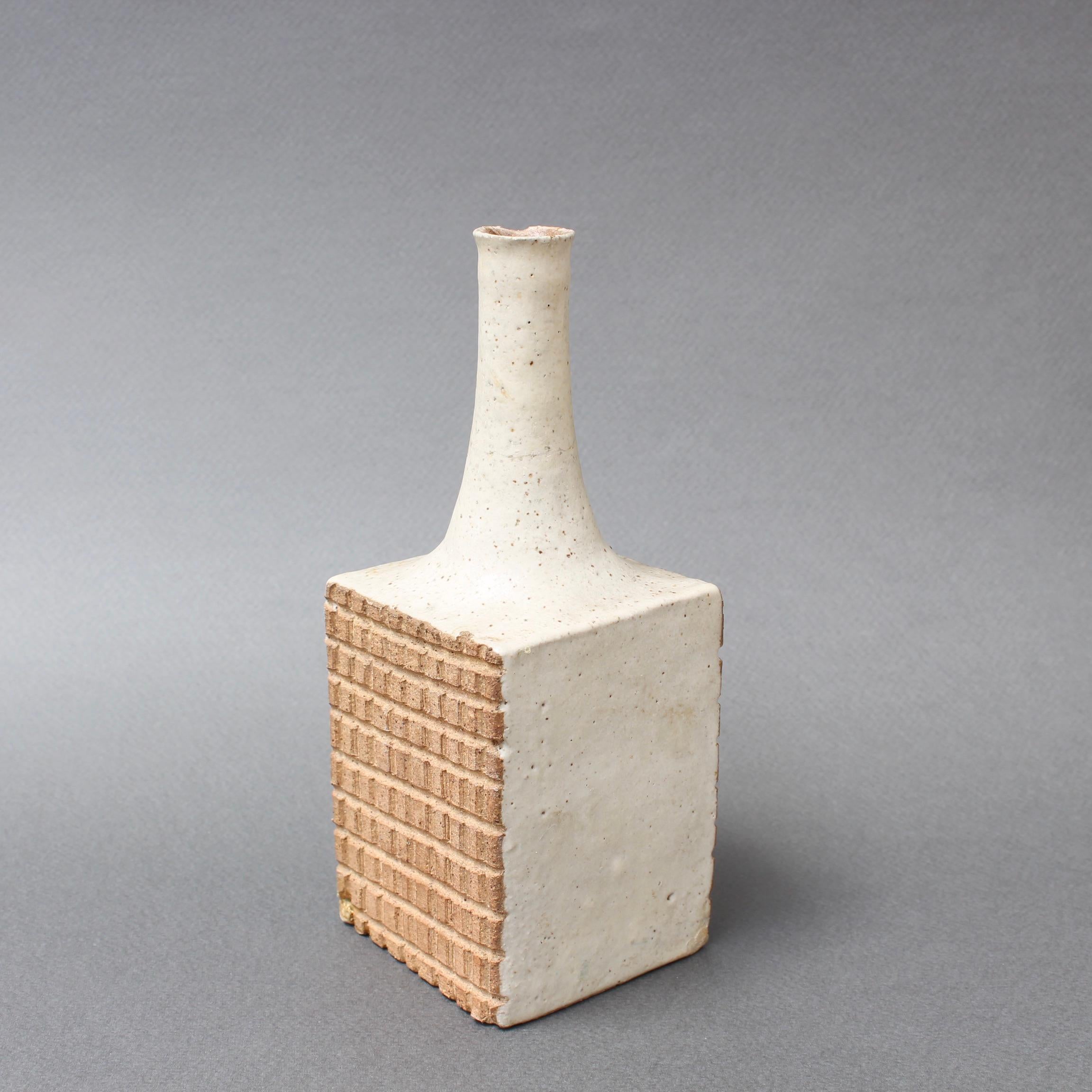 Italian Ceramic Decorative Bottle by Bruno Gambone 'circa 1980s', Small 2