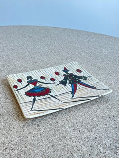 Italian Ceramic Dish by Etruria Sesto Fiorentino