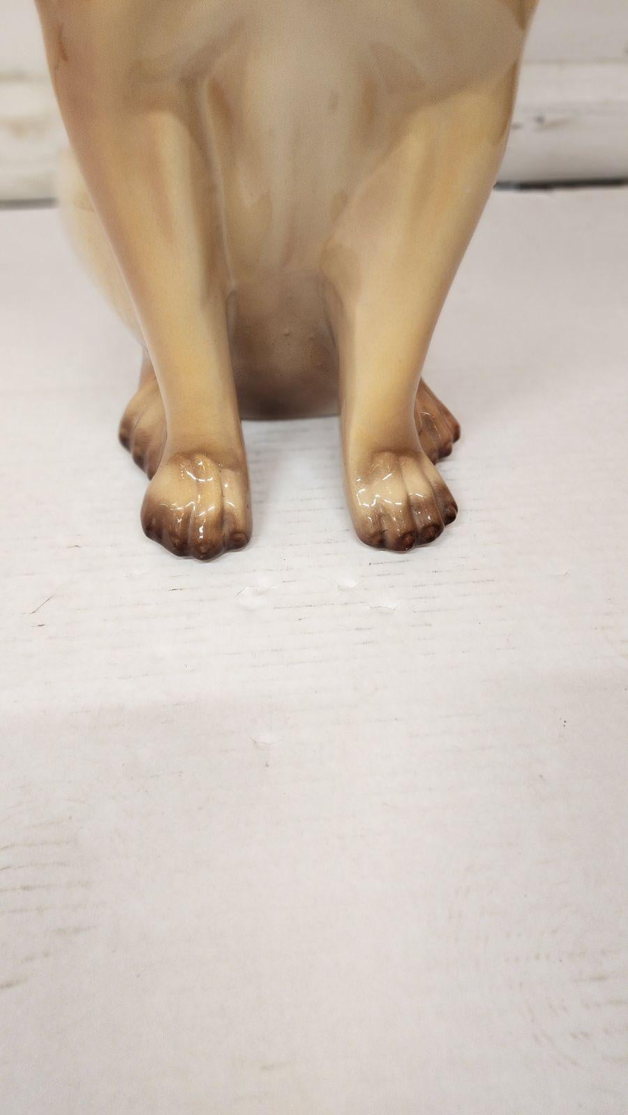 Perro de cerámica italiano siglo XX en venta
