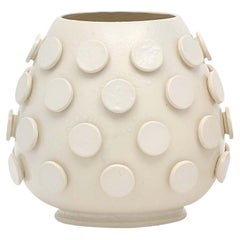 Italian Ceramic Dotted Vase