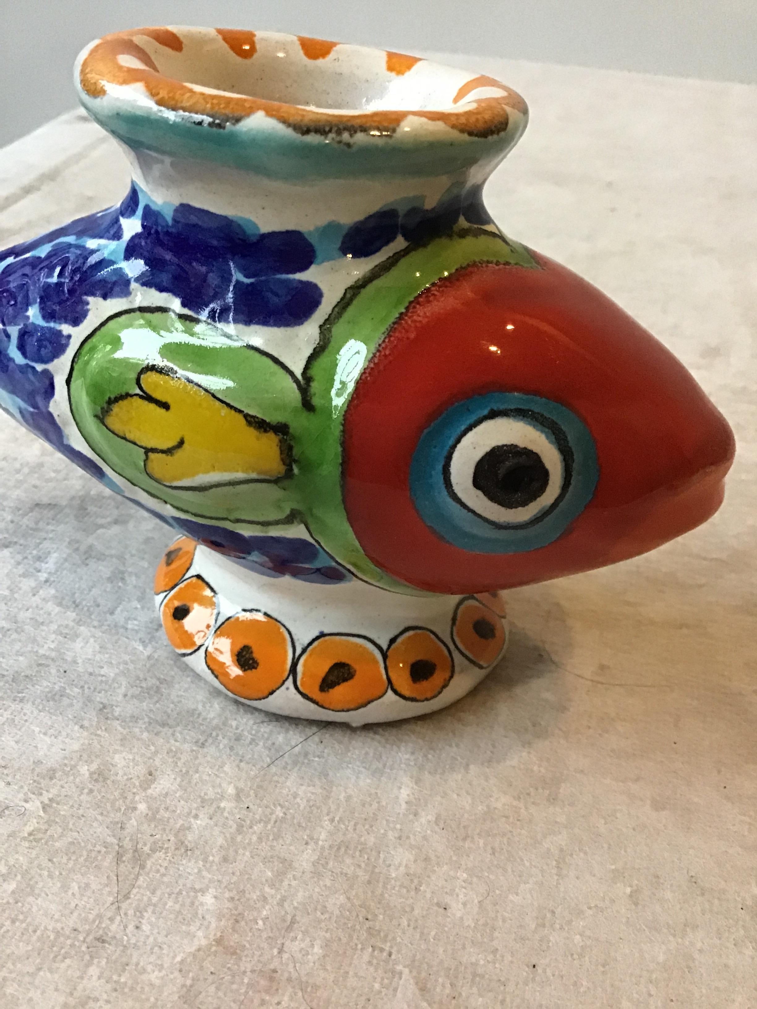 fish vase ceramic