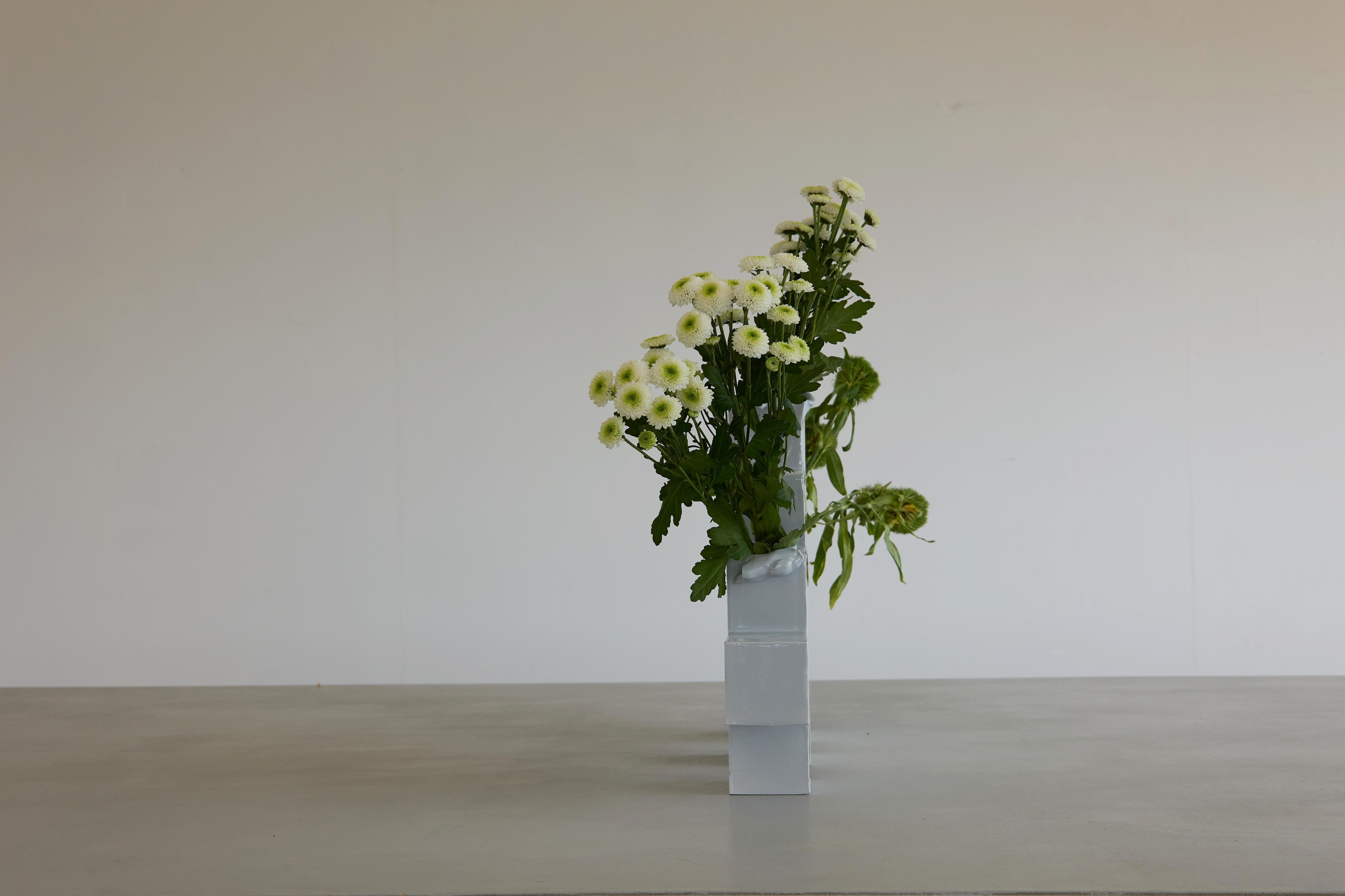XXIe siècle et contemporain Vase géométrique italien de l'artiste Jenna Basso Pietrobon en vente