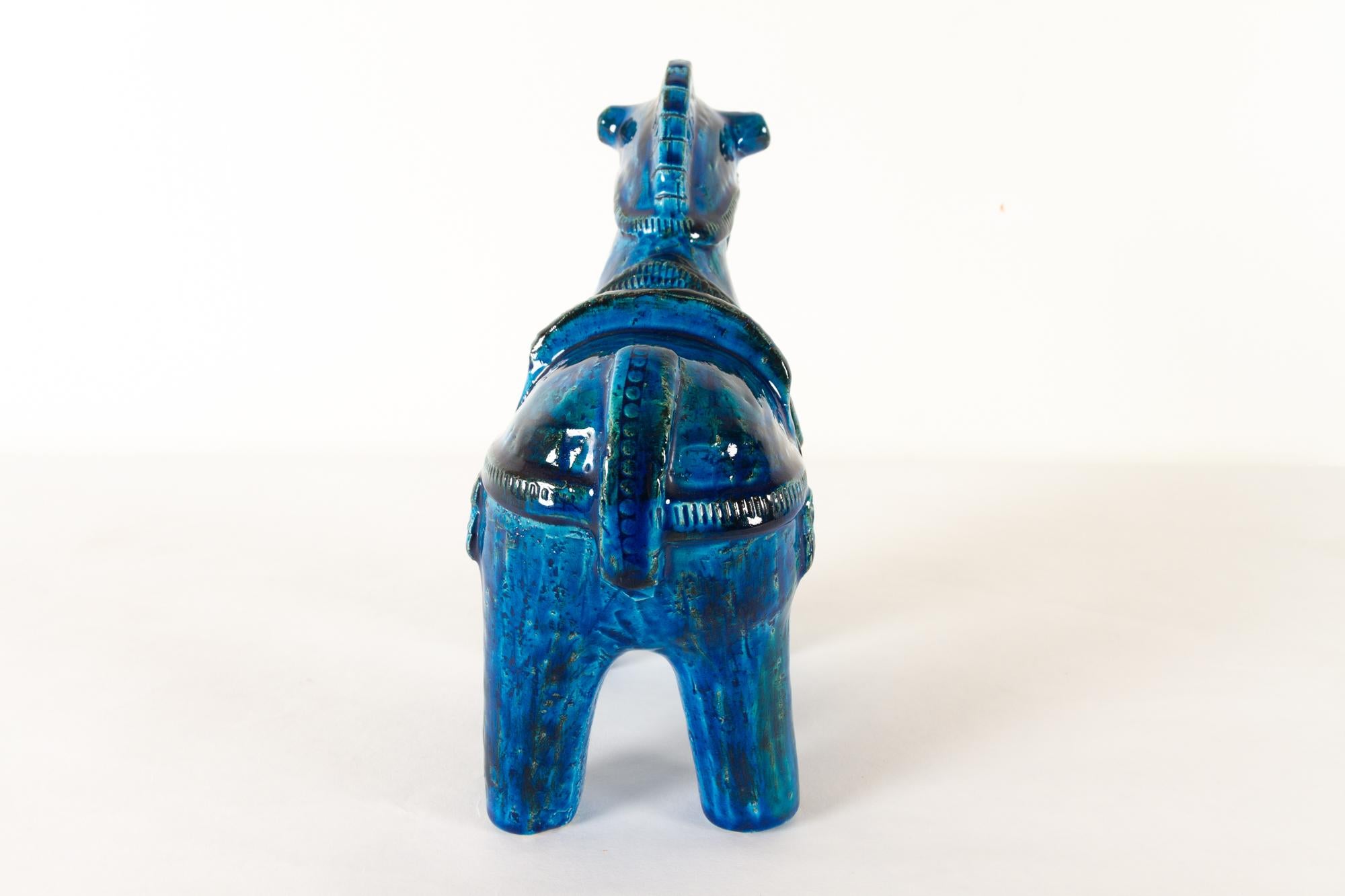 Italian Ceramic Horse Figurine by Aldo Londi for Bitossi, 1960s 5