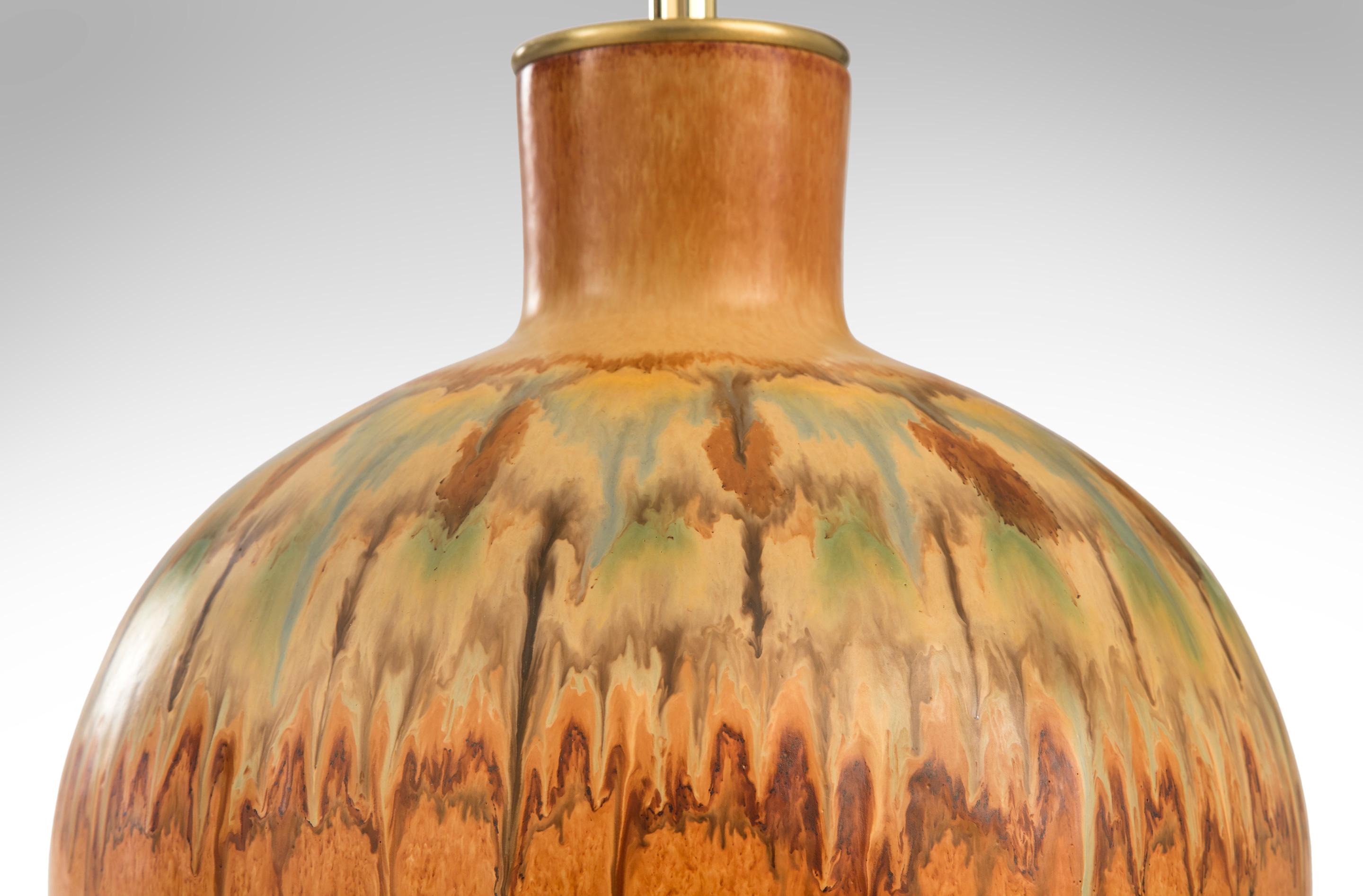 Italian Ceramic Lamp by Bertoncello (Italienisch)