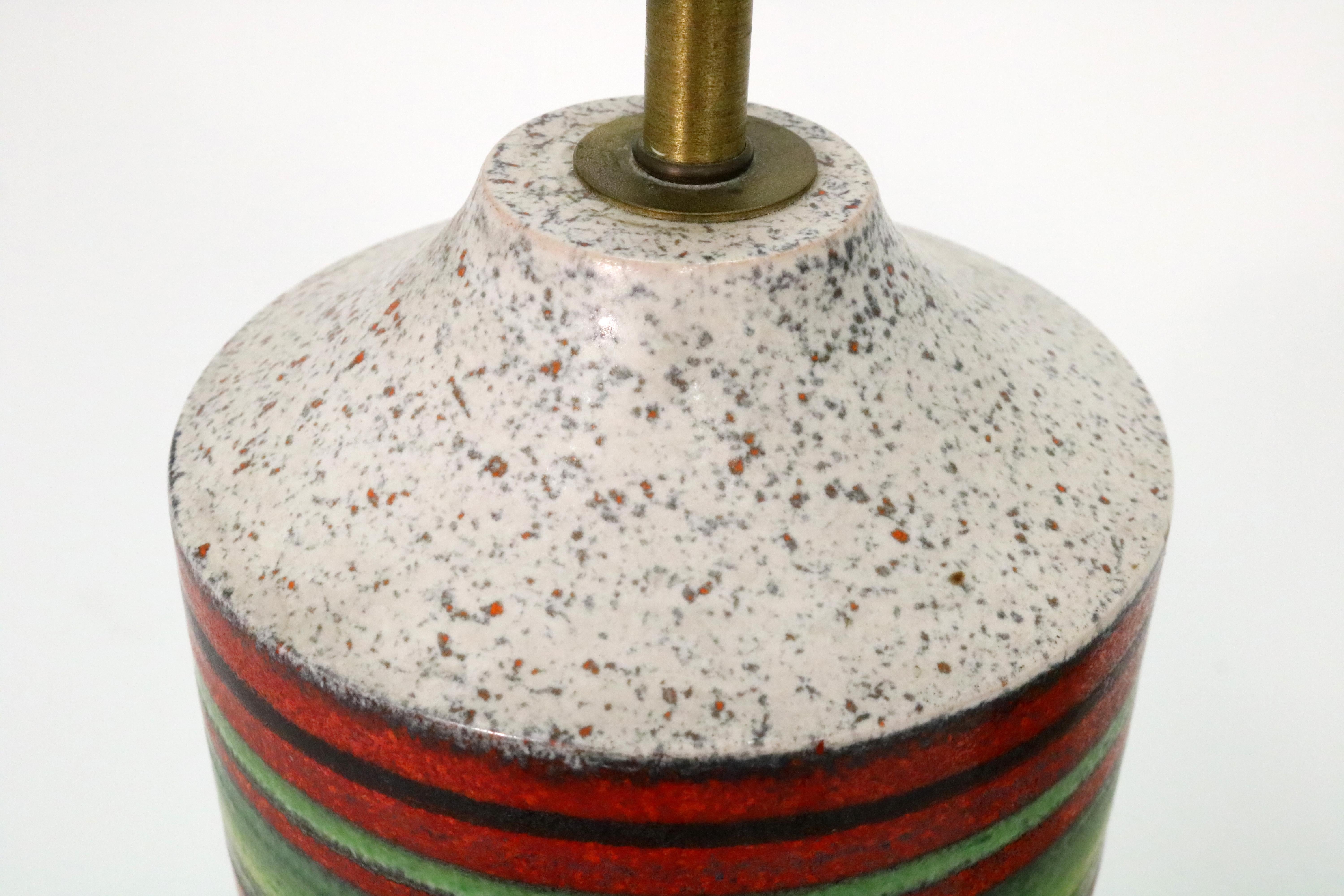 Mid-20th Century Alvino Bagni Lamps for Bagni Ceramiche, Italy 1960s For Sale