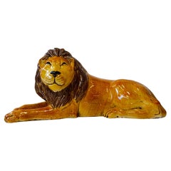 Sculpture de lion italienne