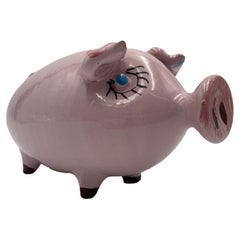 Italian Ceramic Piggy Bank, Italy, 1970's