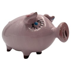 Italian Ceramic Piggy Bank, Italy, 1970's 