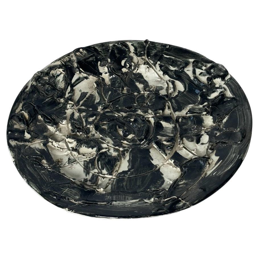 Plato de cerámica italiana de Sandro Cherchi en venta