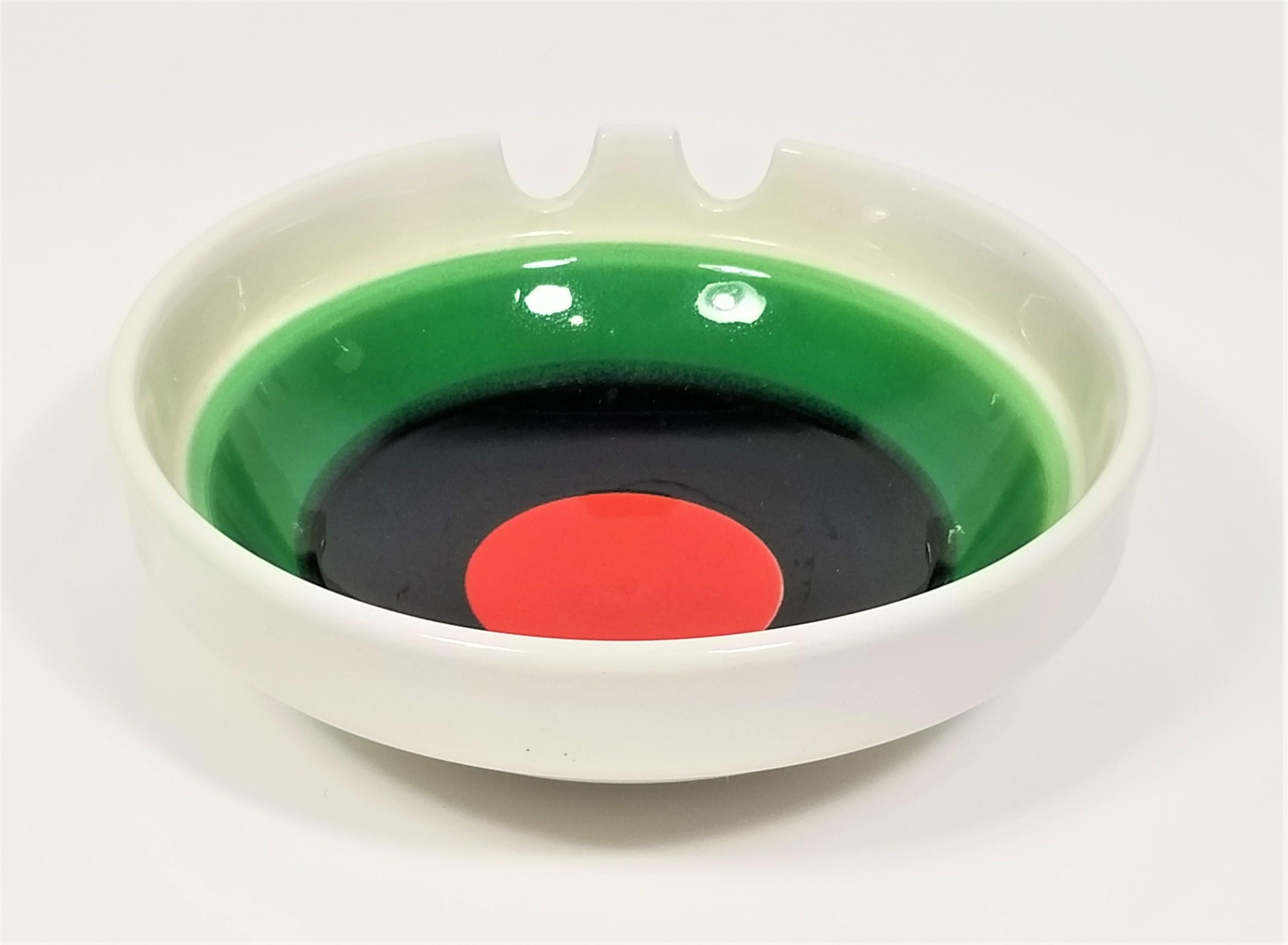 3teiliger Aschenbecher aus italienischer Keramik, Kollektion italienischer Keramik, hergestellt in Italien im Angebot 8