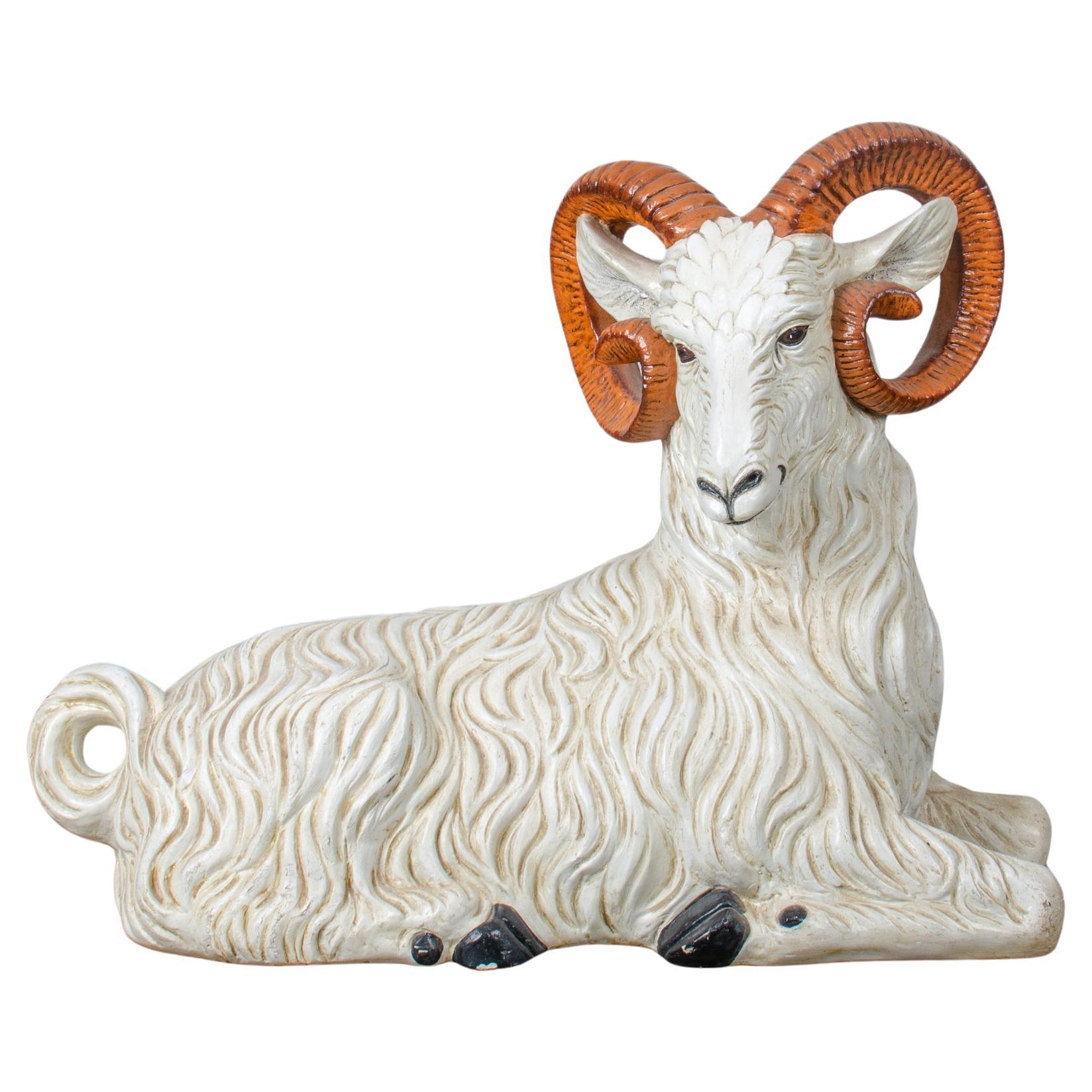 Italian Ceramic Ram