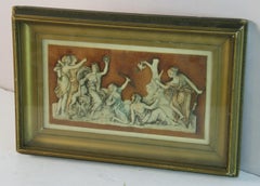 Italian Ceramic Rennisance Wall Plaque