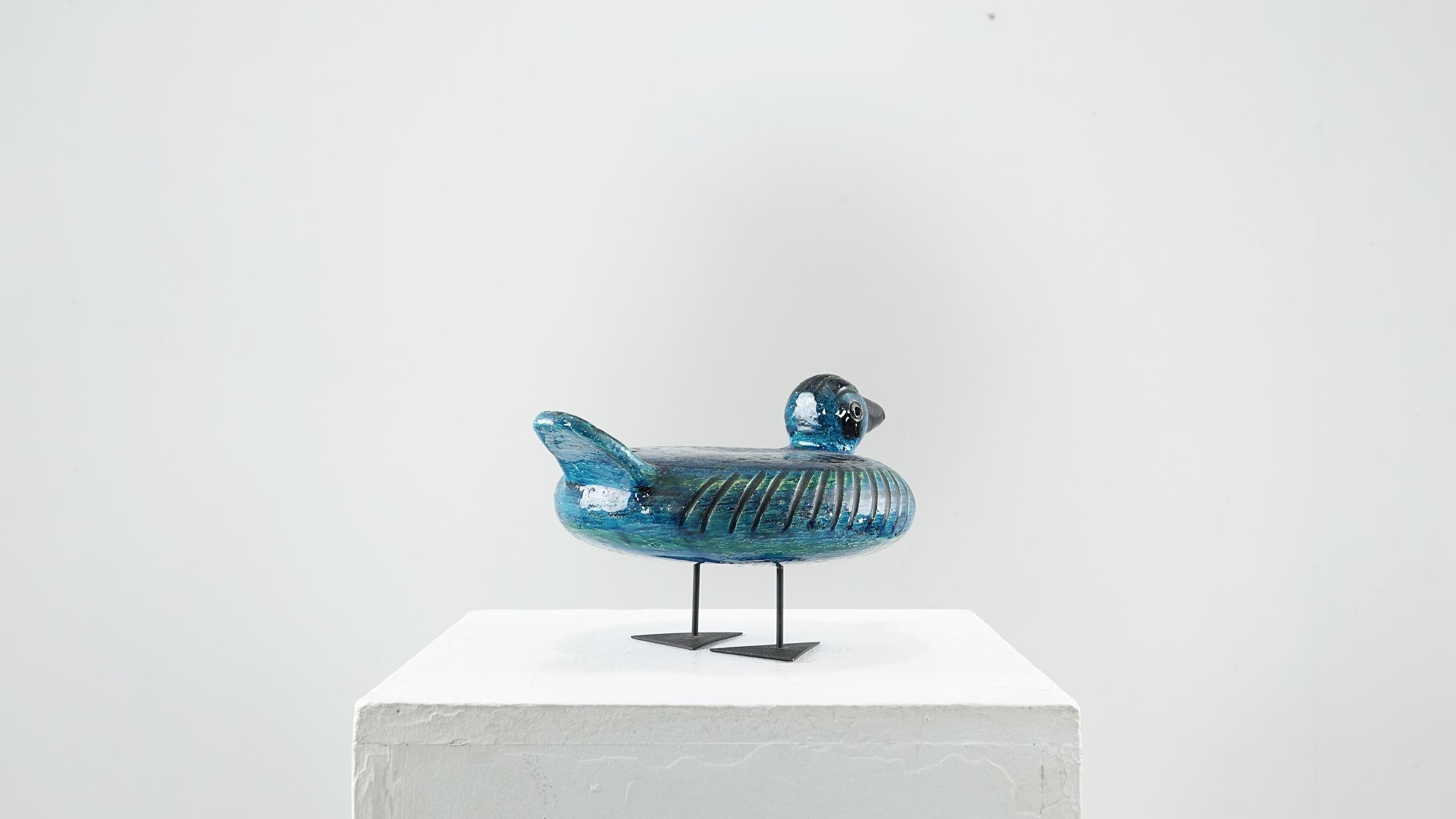 Italian Ceramic Rimini Blue Collection Duck by Aldo Londi Bitossi 8